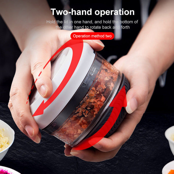 Lisslune | Mini Manual Vegetable Food Chopper