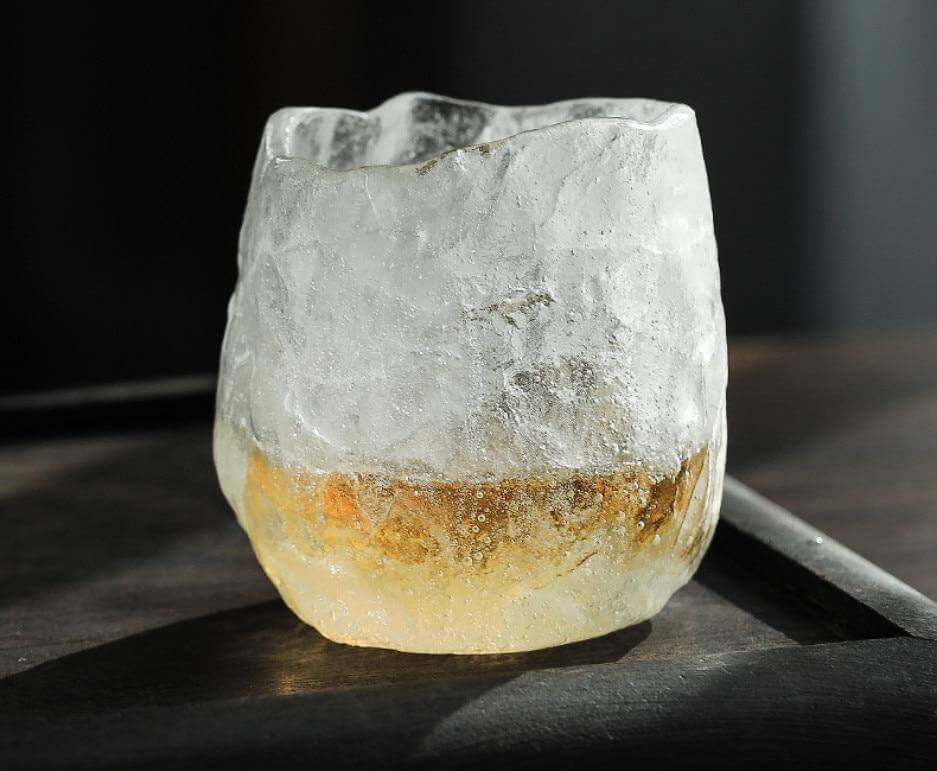 Lisslune | Ice Glaze Handmade Japanese Tea Cup