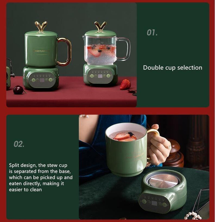 Lisslune | Elegant Mini Electric Ceramic Kettle