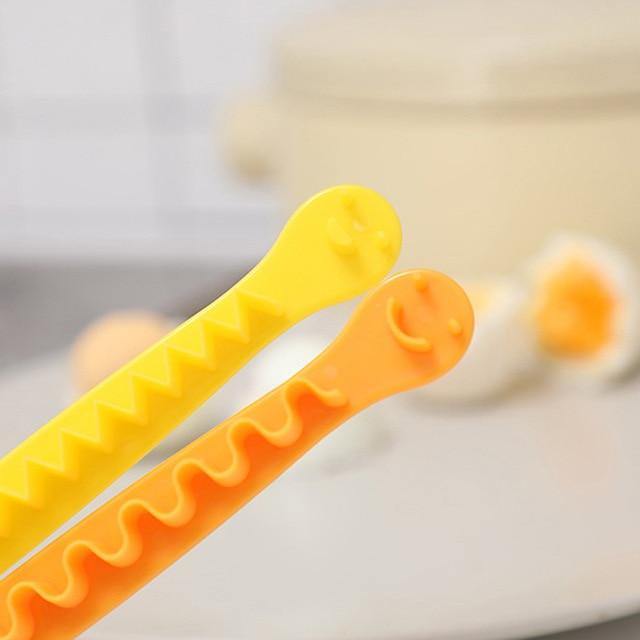 Lisslune | 6pcs Smiley Face Cute Egg Cutter