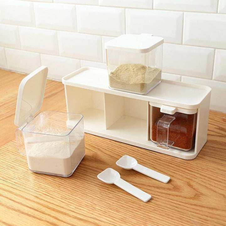 Lisslune | Multiple Boxes Seasoning Herb Kitchen Organizer