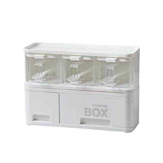 Lisslune | Multiple Boxes Seasoning Herb Kitchen Organizer