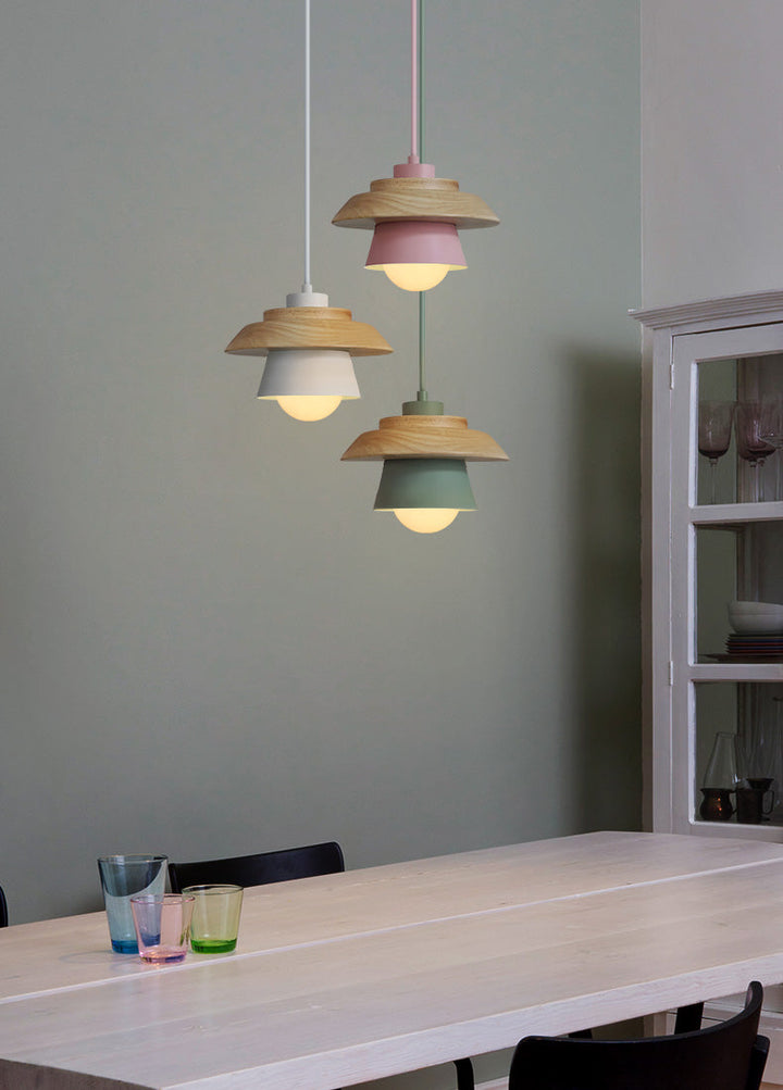 Lisslune | Modern Nordic Wooden Pendant Light