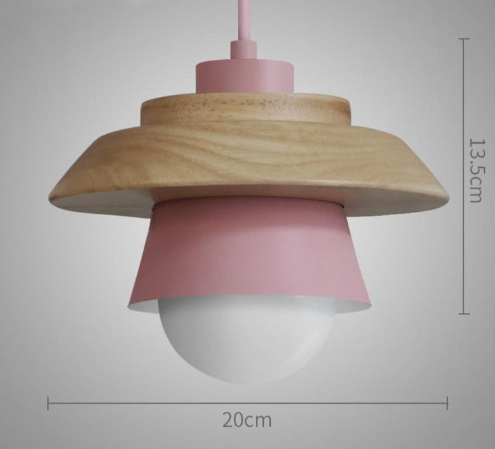 Lisslune | Modern Nordic Wooden Pendant Light