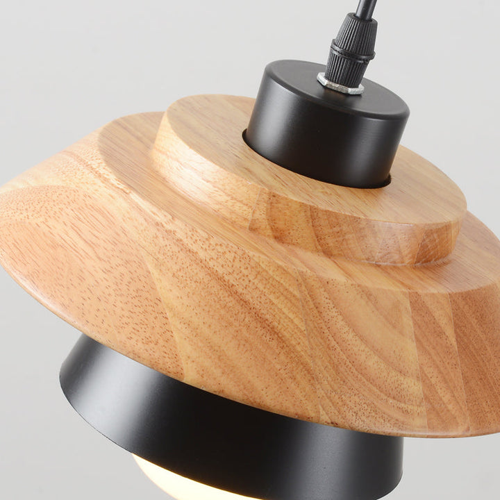 Lisslune | Modern Nordic Wooden Pendant Light