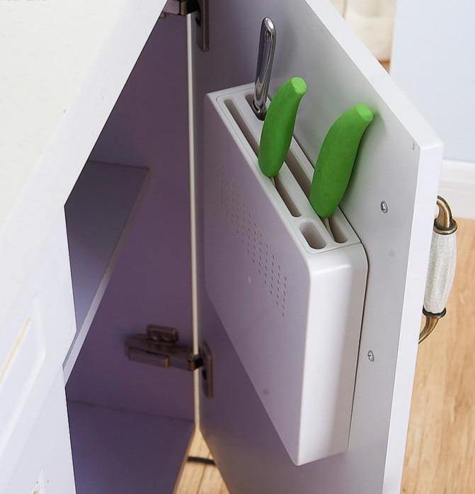 Lisslune | Hidden Kitchen Cabinet Knife Holder