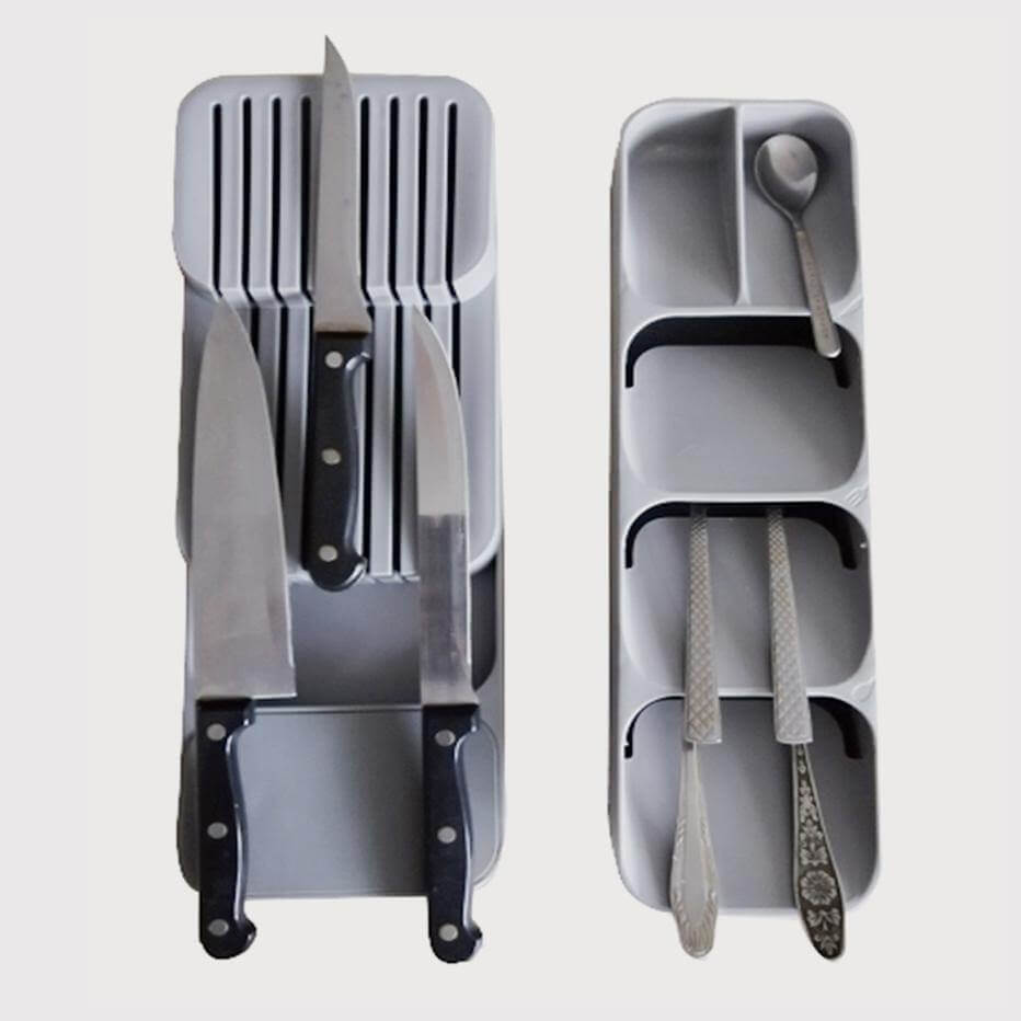 Lisslune | Hidden Multilayer Silverware Organizer