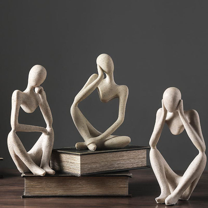 Lisslune | Nordic Abstract Unique Thinker Figurine Home Decor