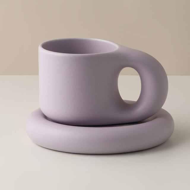 Lisslune | Nordic Ceramic Handle Handmade Mug