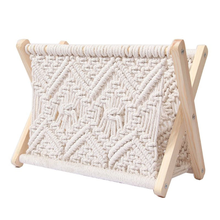 Lisslune | Nordic Cotton Foldable Magazine Holder