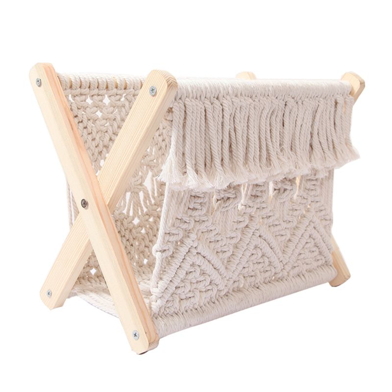 Lisslune | Nordic Cotton Foldable Magazine Holder