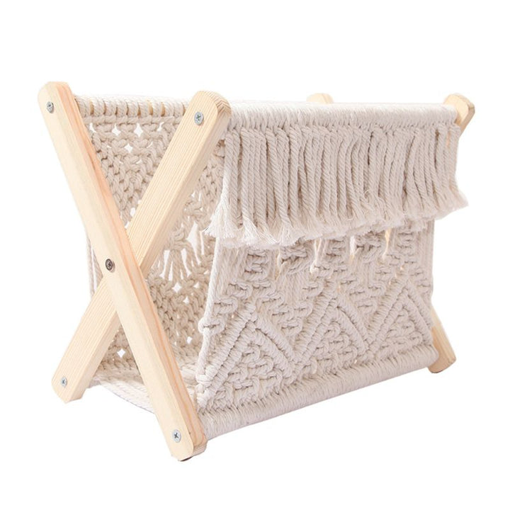 Lisslune | Nordic Cotton Foldable Magazine Holder