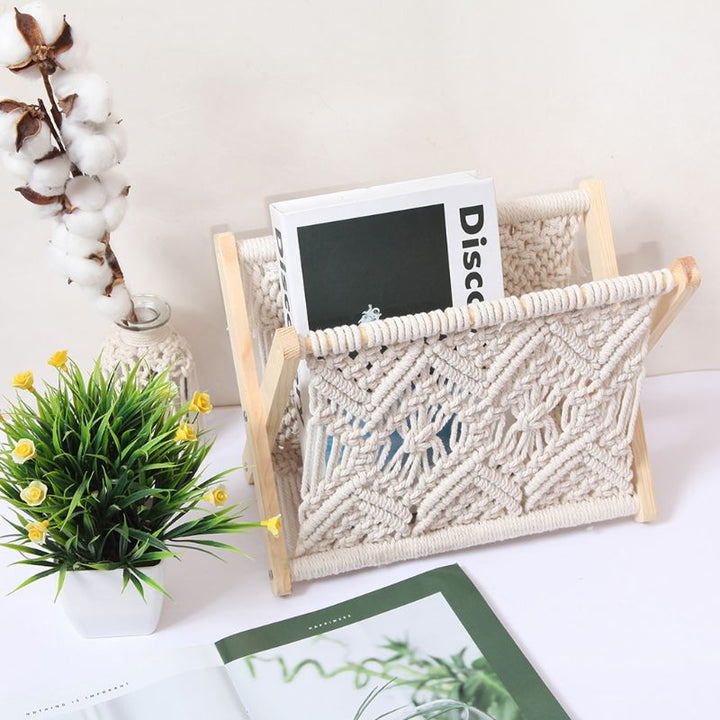 Lisslune | Nordic Cotton Foldable Magazine Holder