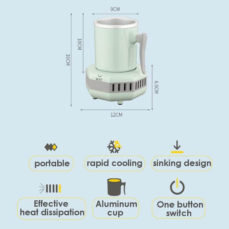 Lisslune | Portable Mini Drink Cup Cooler Machine