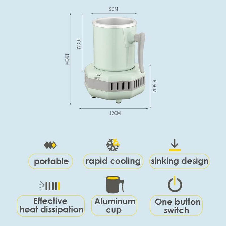 Lisslune | Portable Mini Drink Cup Cooler Machine