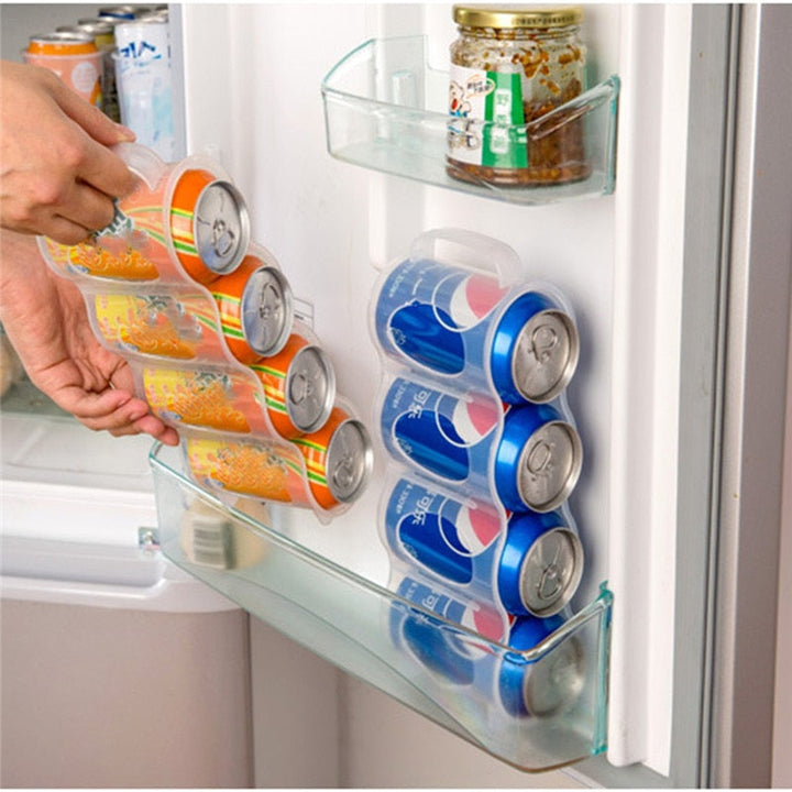 Lisslune | Refrigerator Space-Saving Drink Storage