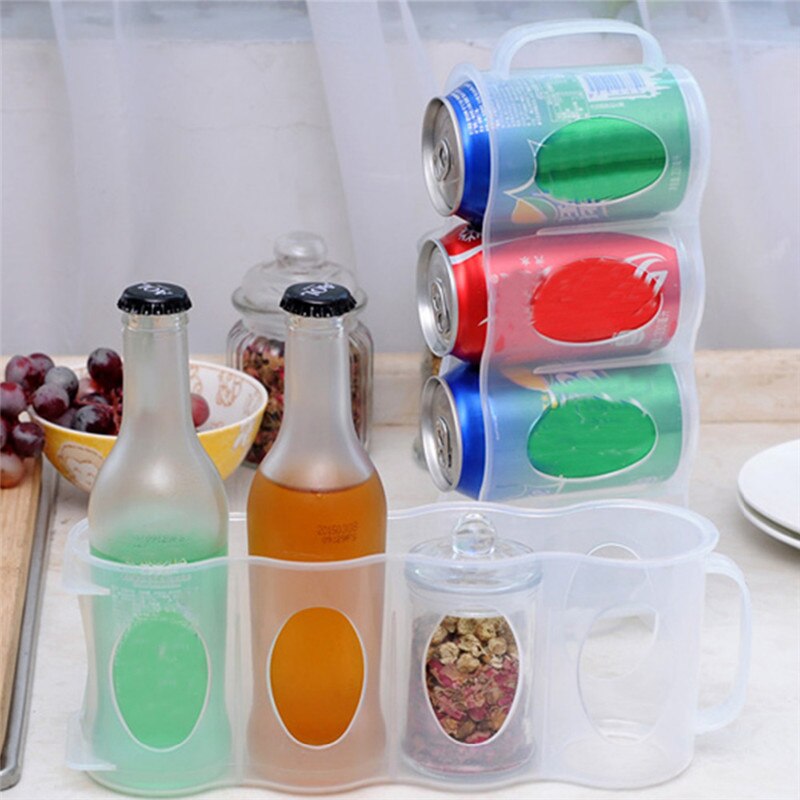 Lisslune | Refrigerator Space-Saving Drink Storage