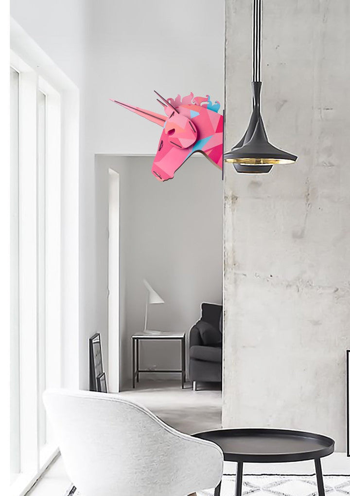 Lisslune | 3D Wooden Craft Horse Hanging Wall Decor