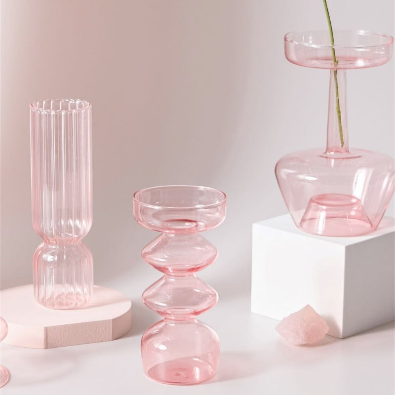 Lisslune | GlassAura - Elegant handcrafted glass candle holders and vases