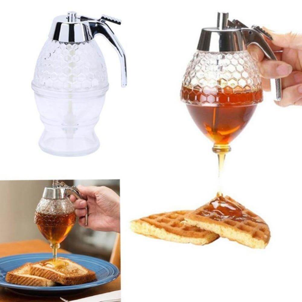 Lisslune | Honeycomb Jar Honey Dispenser