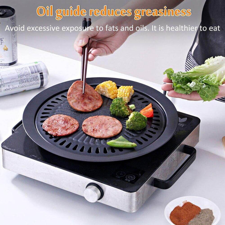 Lisslune | Korean Portable Non-stick BBQ Grill Pan