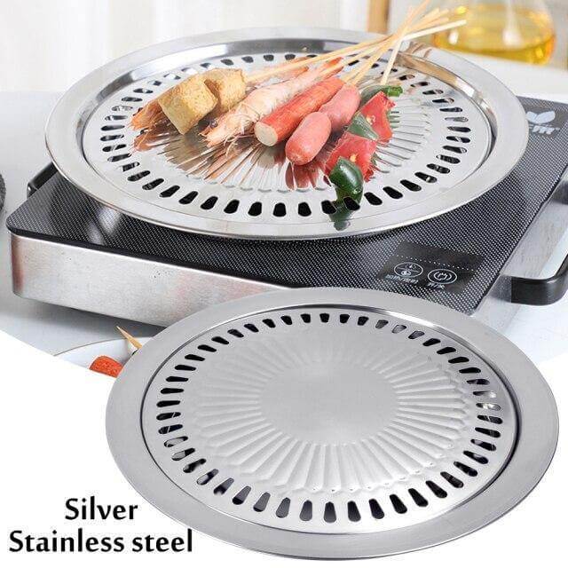 Lisslune | Korean Portable Non-stick BBQ Grill Pan