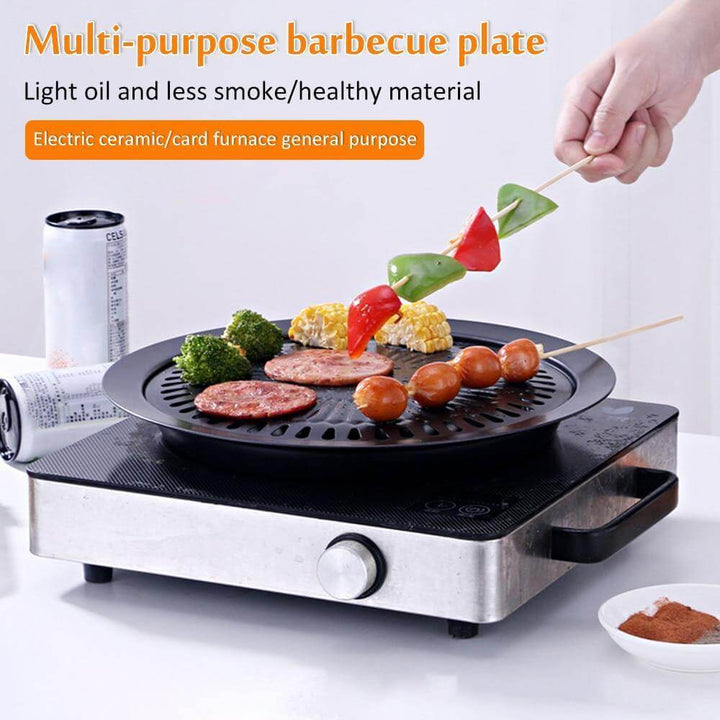 Lisslune | Korean Portable Non-stick BBQ Grill Pan