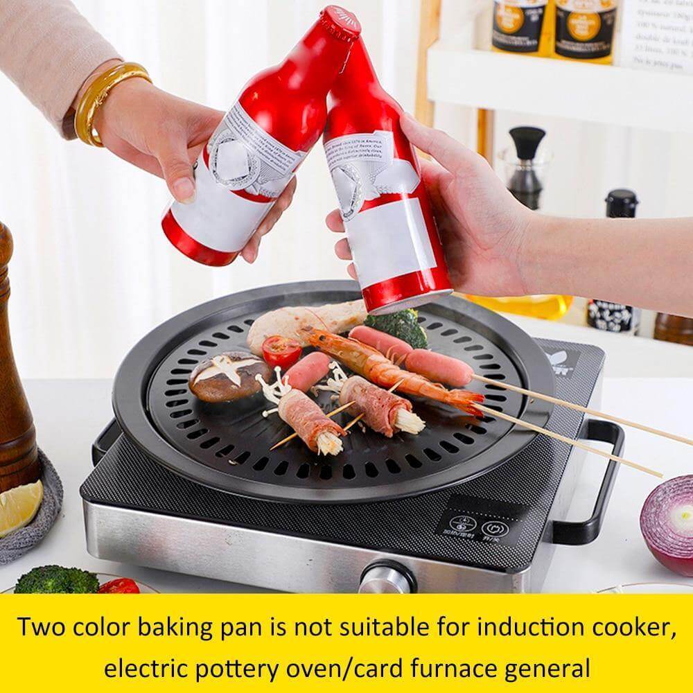 Lisslune | Korean Portable Non-stick BBQ Grill Pan