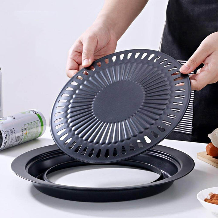 Lisslune | Korean Portable Non-stick BBQ Grill Pan