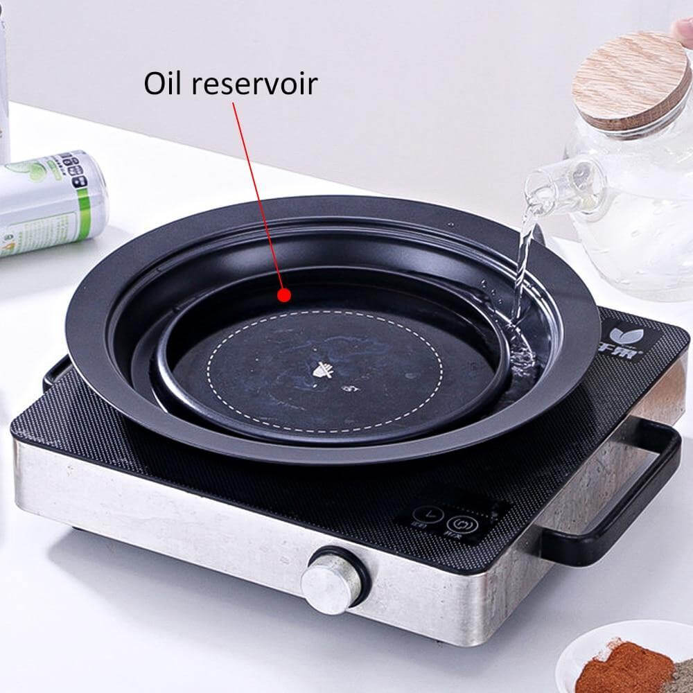 Lisslune | Korean Portable Non-stick BBQ Grill Pan