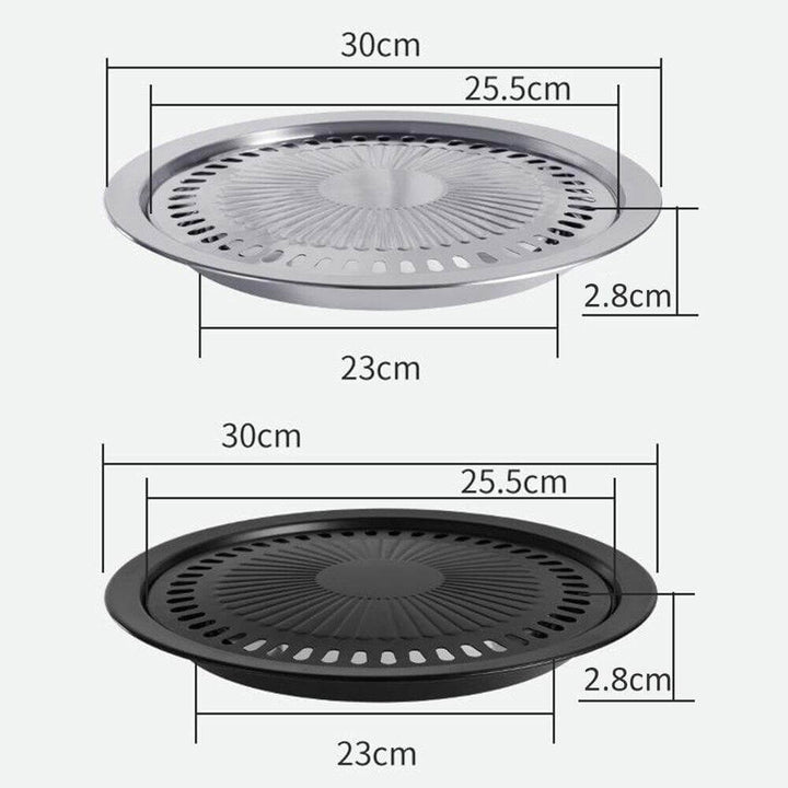 Lisslune | Korean Portable Non-stick BBQ Grill Pan