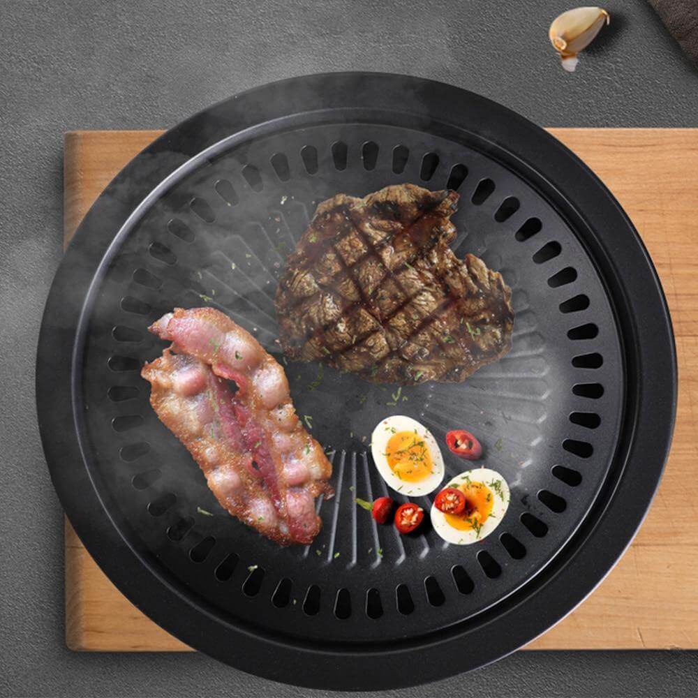 Lisslune | Korean Portable Non-stick BBQ Grill Pan