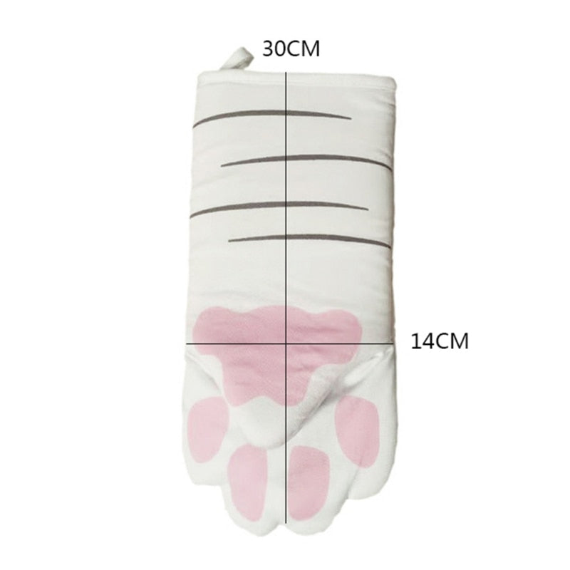 Lisslune | Cute Cat Paws Oven Mitts