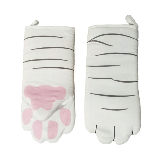 Lisslune | Cute Cat Paws Oven Mitts