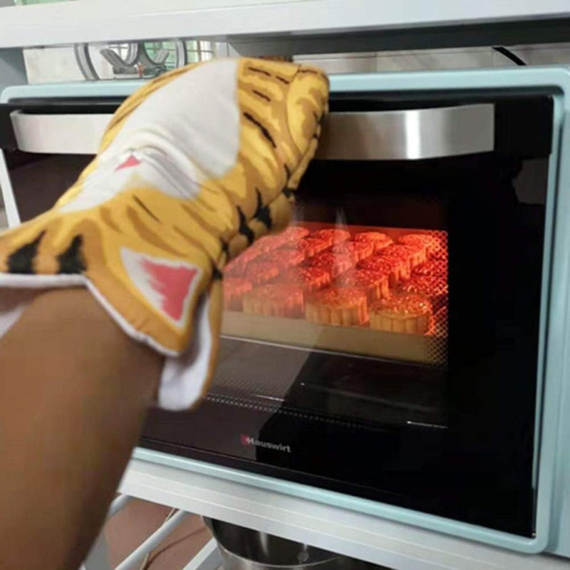 Lisslune | Cute Cat Paws Oven Mitts