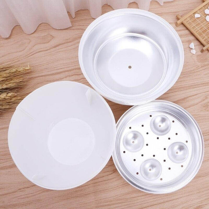 Lisslune | Easy Quick Microwave Egg Steamer Boiler
