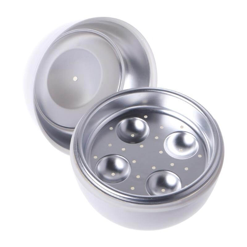 Lisslune | Easy Quick Microwave Egg Steamer Boiler