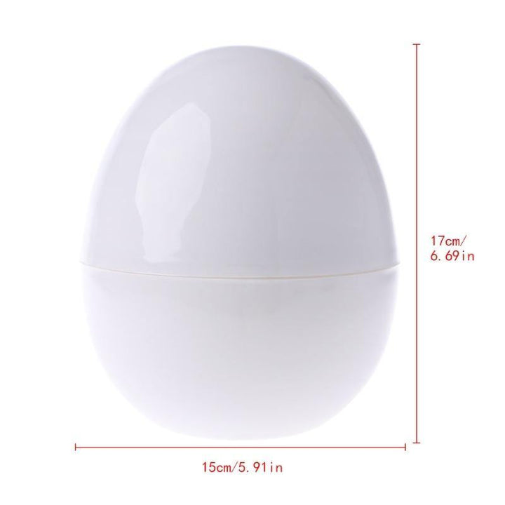 Lisslune | Easy Quick Microwave Egg Steamer Boiler