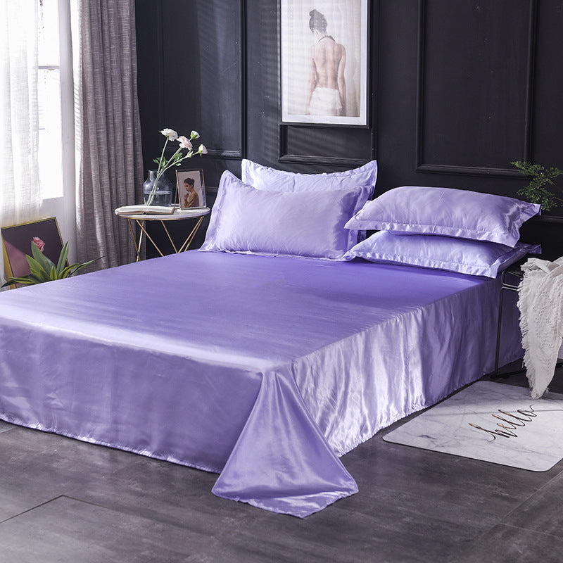 Lisslune | Satin Bed Sheets or Pillowcases - Various Colors