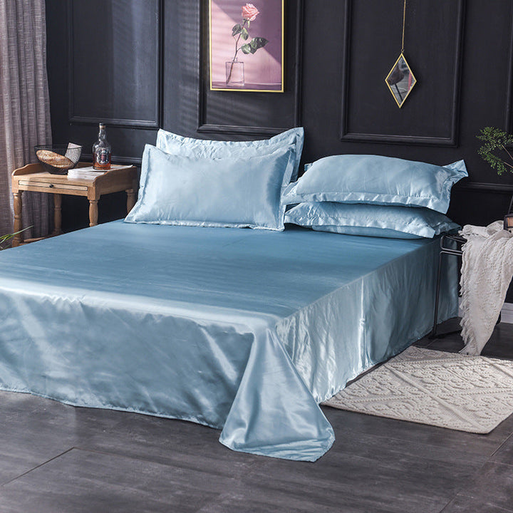 Lisslune | Satin Bed Sheets or Pillowcases - Various Colors