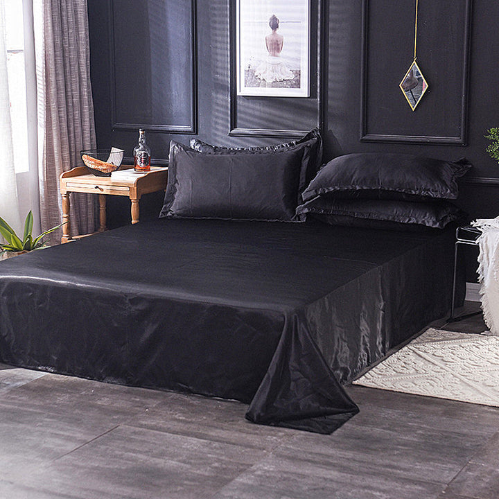 Lisslune | Satin Bed Sheets or Pillowcases - Various Colors