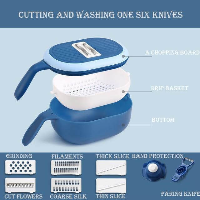 Lisslune | Multifunctional Fast Vegetable Slicer with Strainer