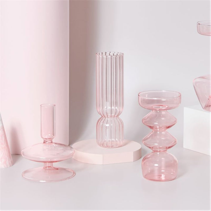 Lisslune | GlassAura - Elegant handcrafted glass candle holders and vases