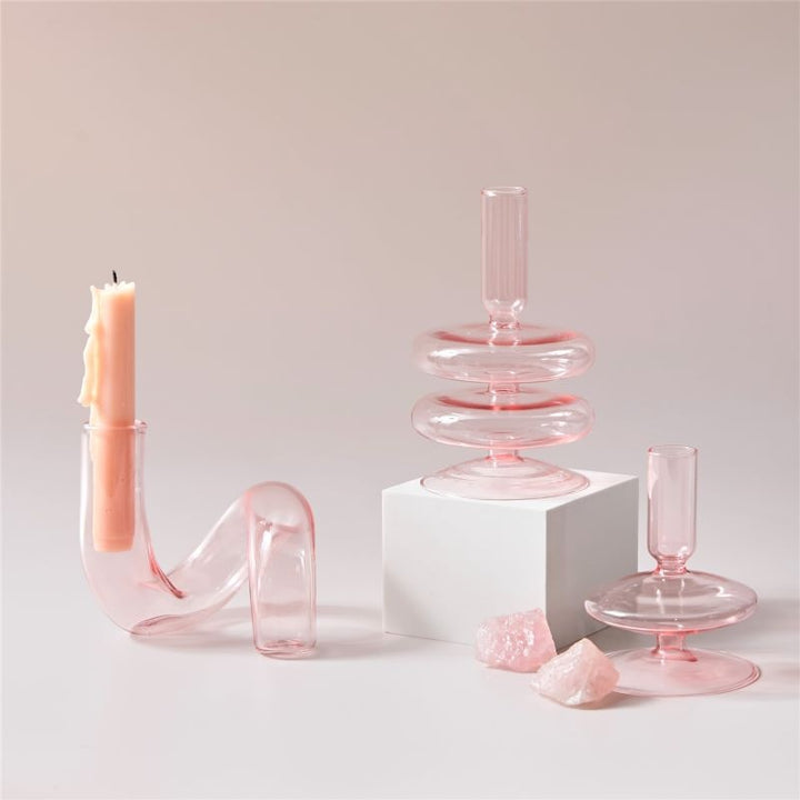 Lisslune | GlassAura - Elegant handcrafted glass candle holders and vases