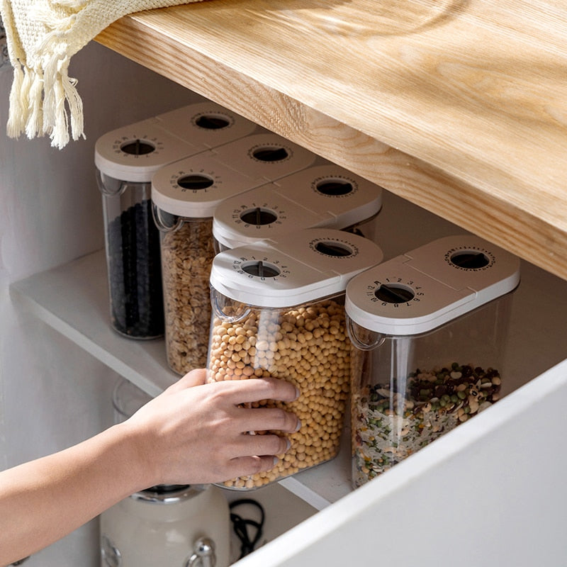 Lisslune | Smart Multi-Grain Storage Container