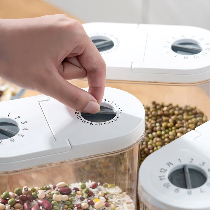 Lisslune | Smart Multi-Grain Storage Container