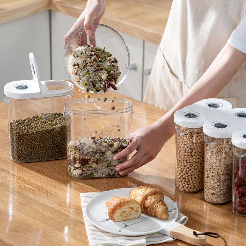 Lisslune | Smart Multi-Grain Storage Container