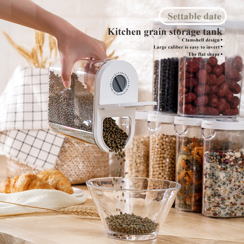 Lisslune | Smart Multi-Grain Storage Container