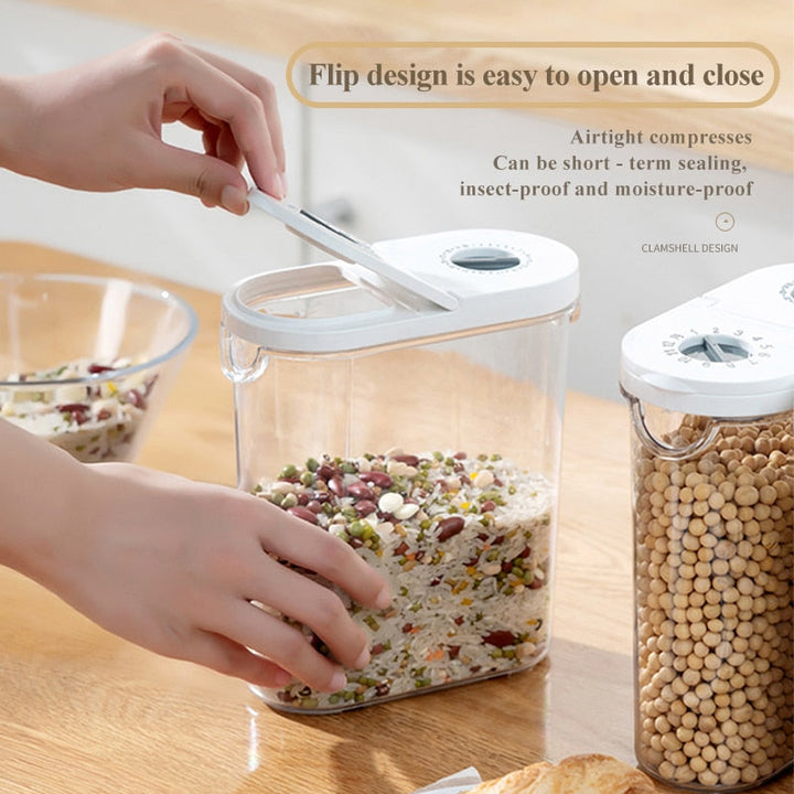 Lisslune | Smart Multi-Grain Storage Container