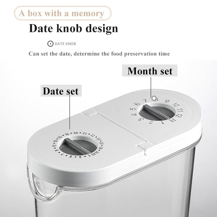 Lisslune | Smart Multi-Grain Storage Container